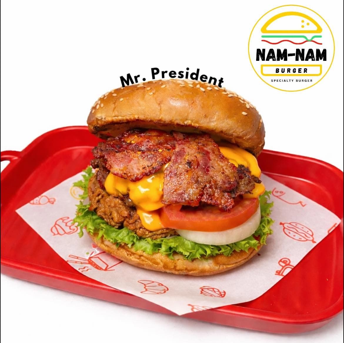 Mr. President burger