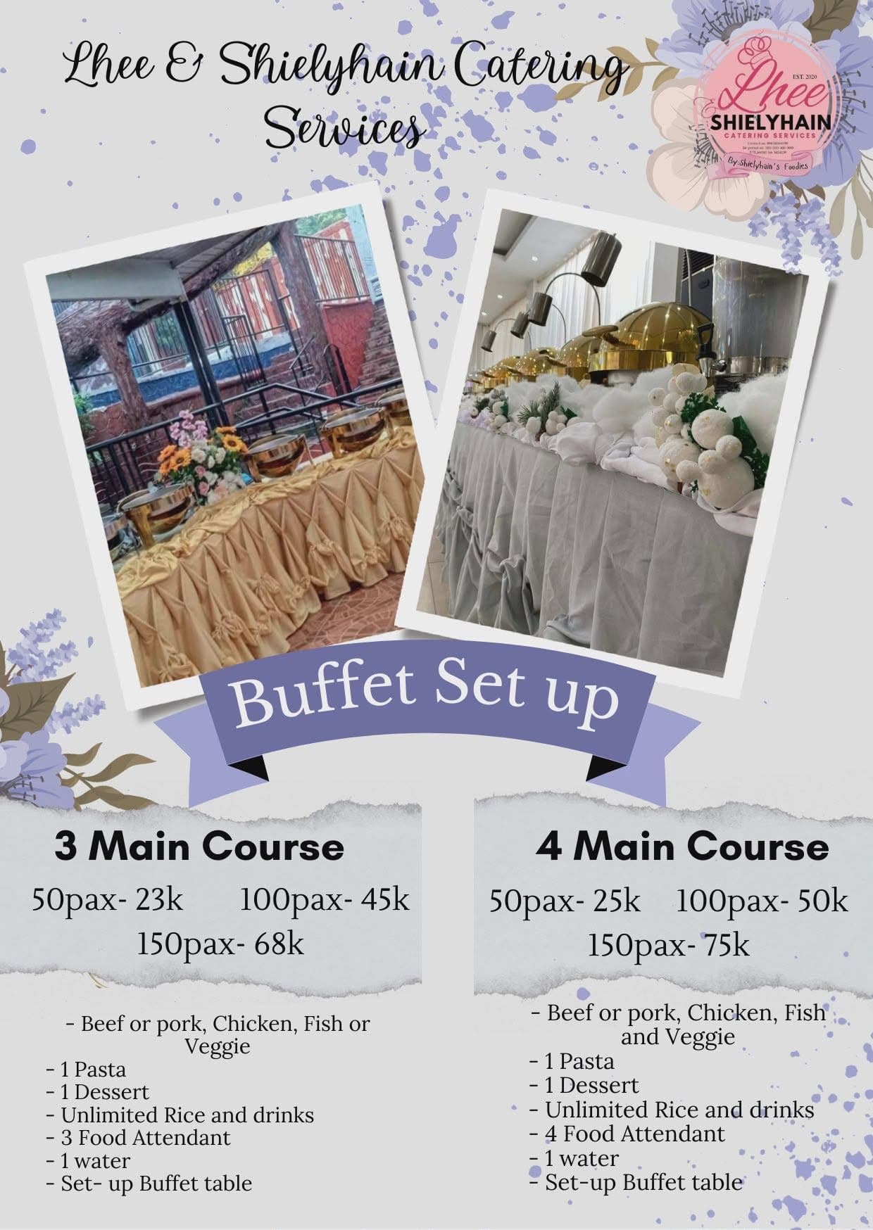 The Complete Buffet Setup