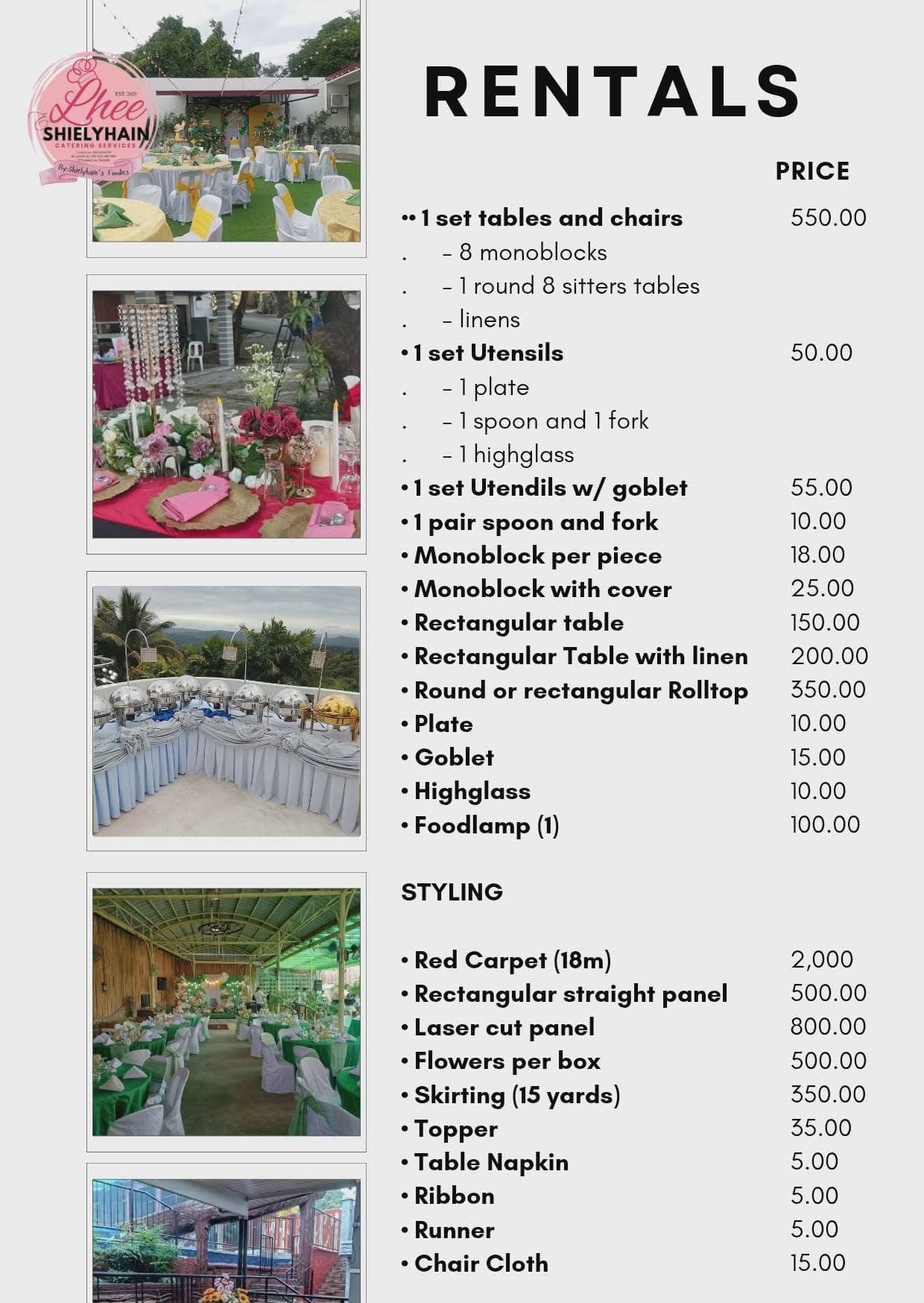 Affordable Event Rentals & Party Essentials