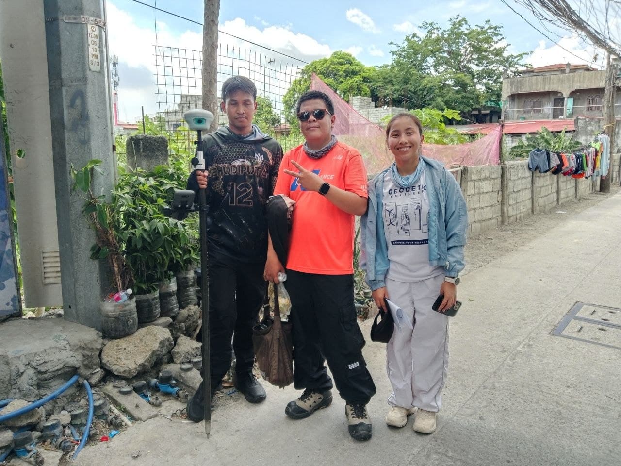 Ang pangalawang survey ng ating Geodetic Engineer