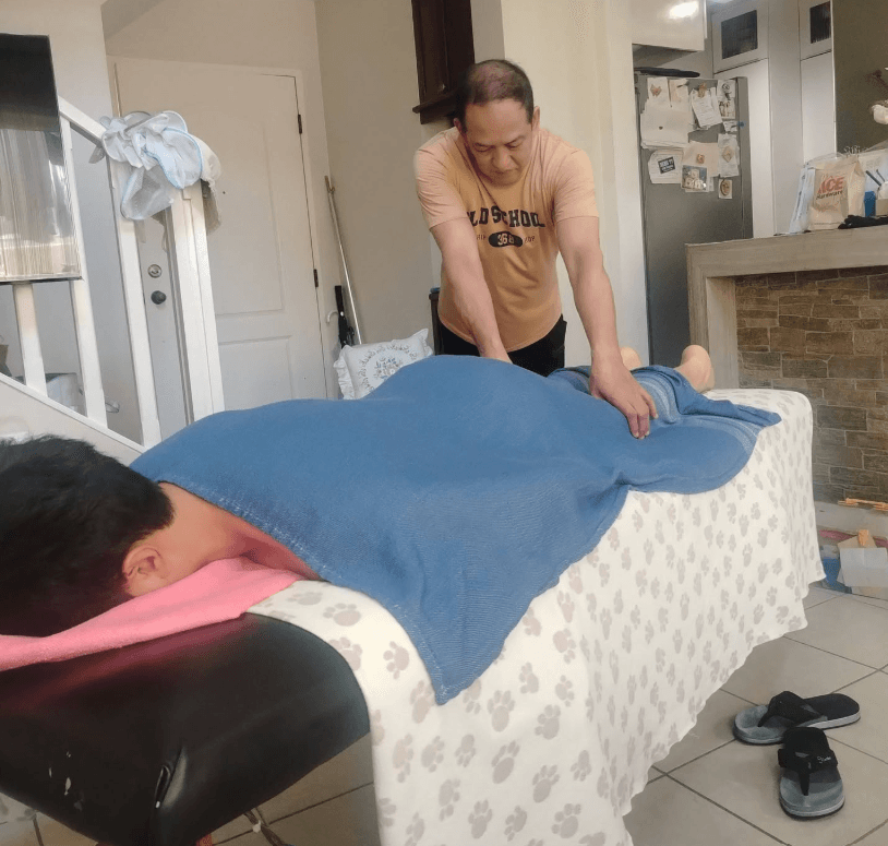 Home service massage
